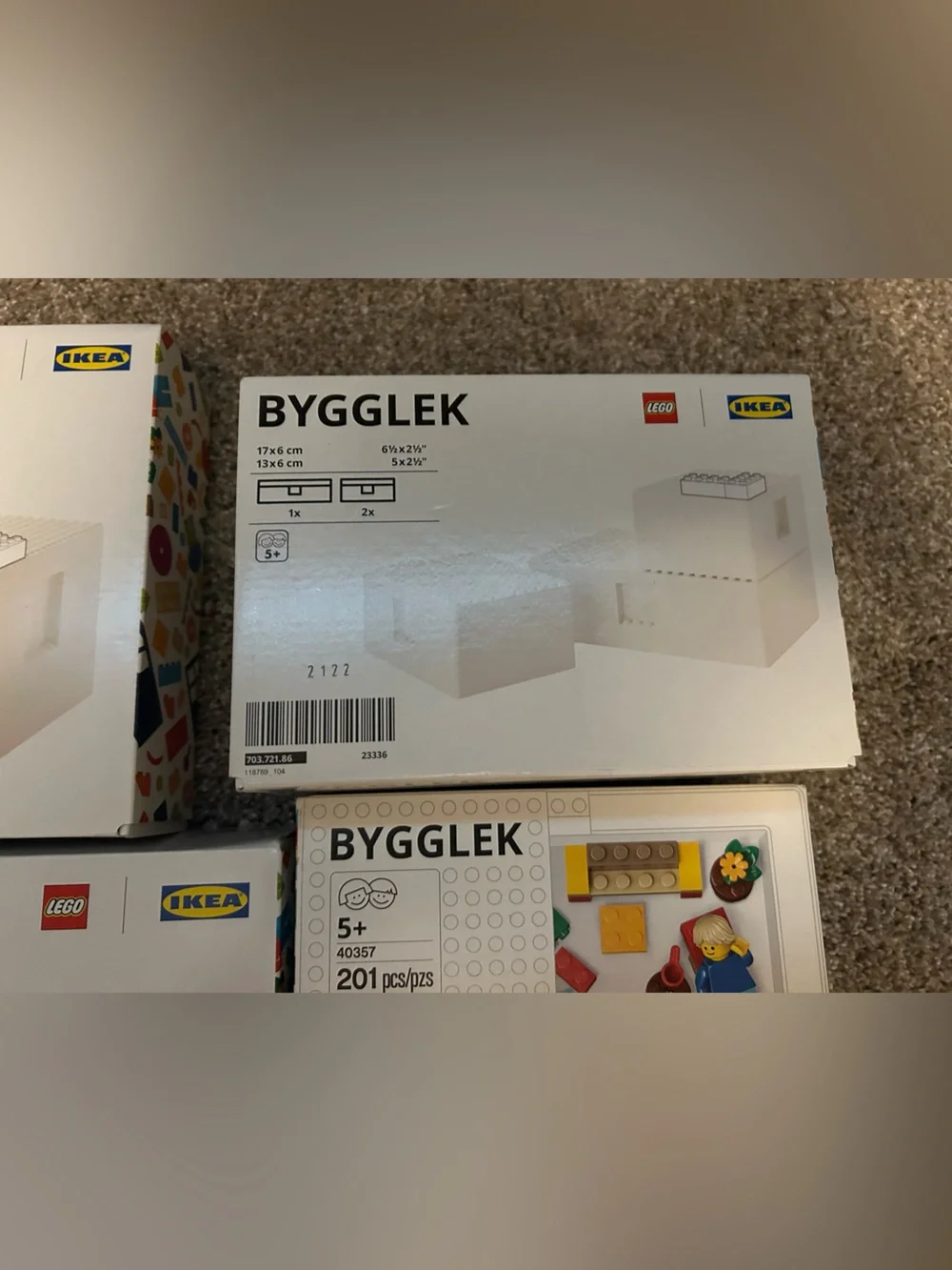 Lot of IKEA and LEGO collaboration BYGGLEK. All unopened. - Picture 3 of 6